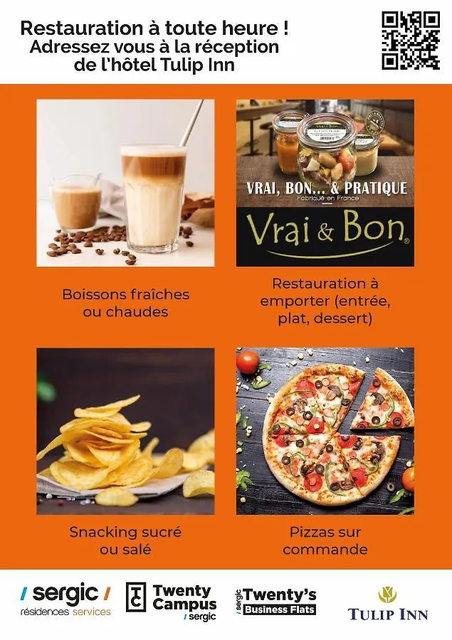 Aparthotel Tulip Inn Lille Grand Stade Residence Prochainement Twenty Business Flats Villeneuve-d'Ascq